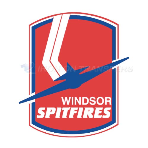 Windsor Spitfires Iron-on Stickers (Heat Transfers)NO.7403